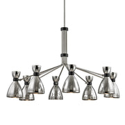 Hudson Valley - 4148-PN - Eight Light Chandelier - Solaris - Polished Nickel
