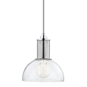 Hudson Valley - 7214-PN - One Light Pendant - Halcyon - Polished Nickel