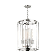 Hudson Valley - 9716-PN - Four Light Pendant - Hyde Park - Polished Nickel