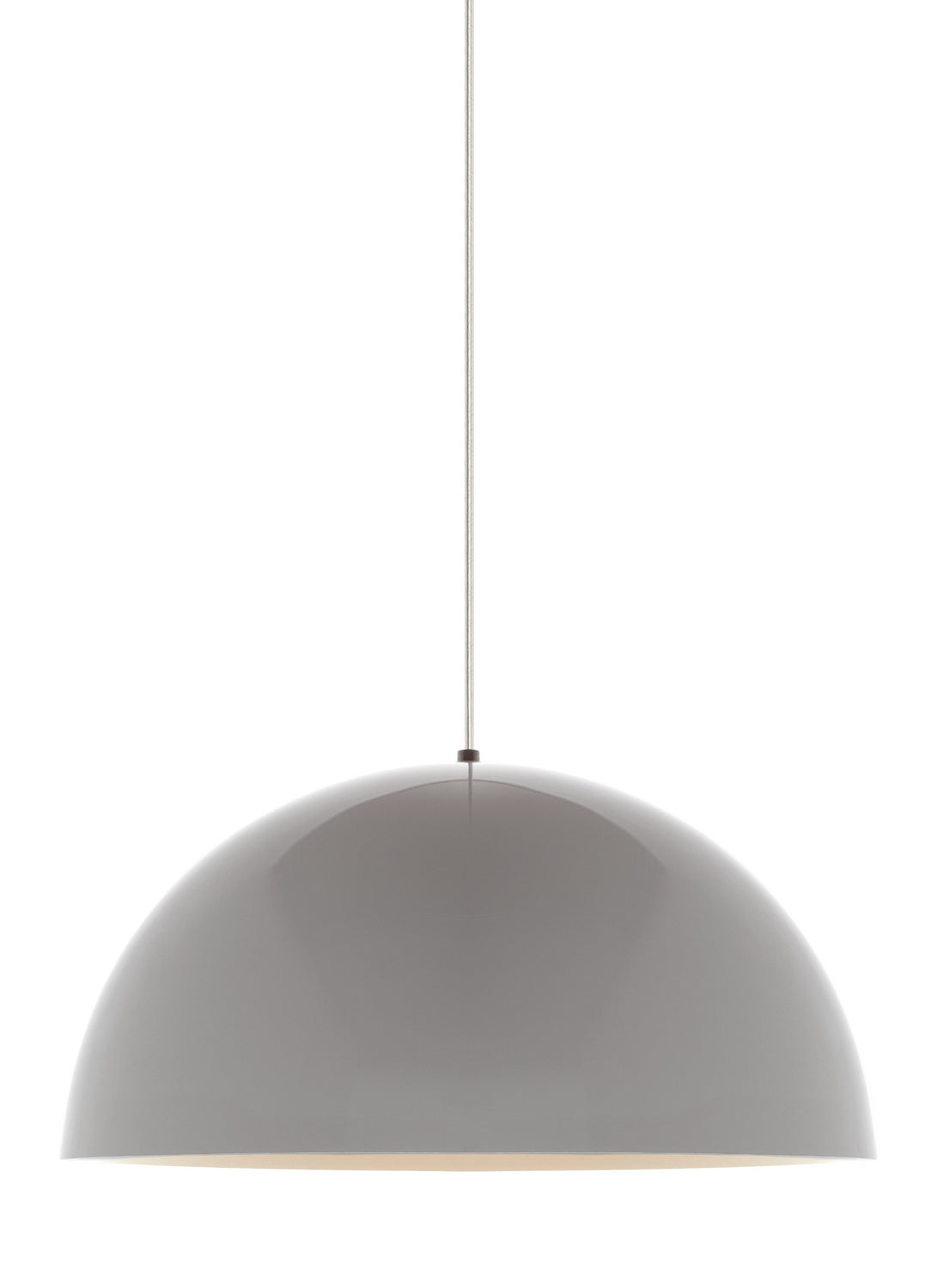 Visual Comfort Modern - 700TDPSP24WWB - One Light Pendant - Powell Street - Black