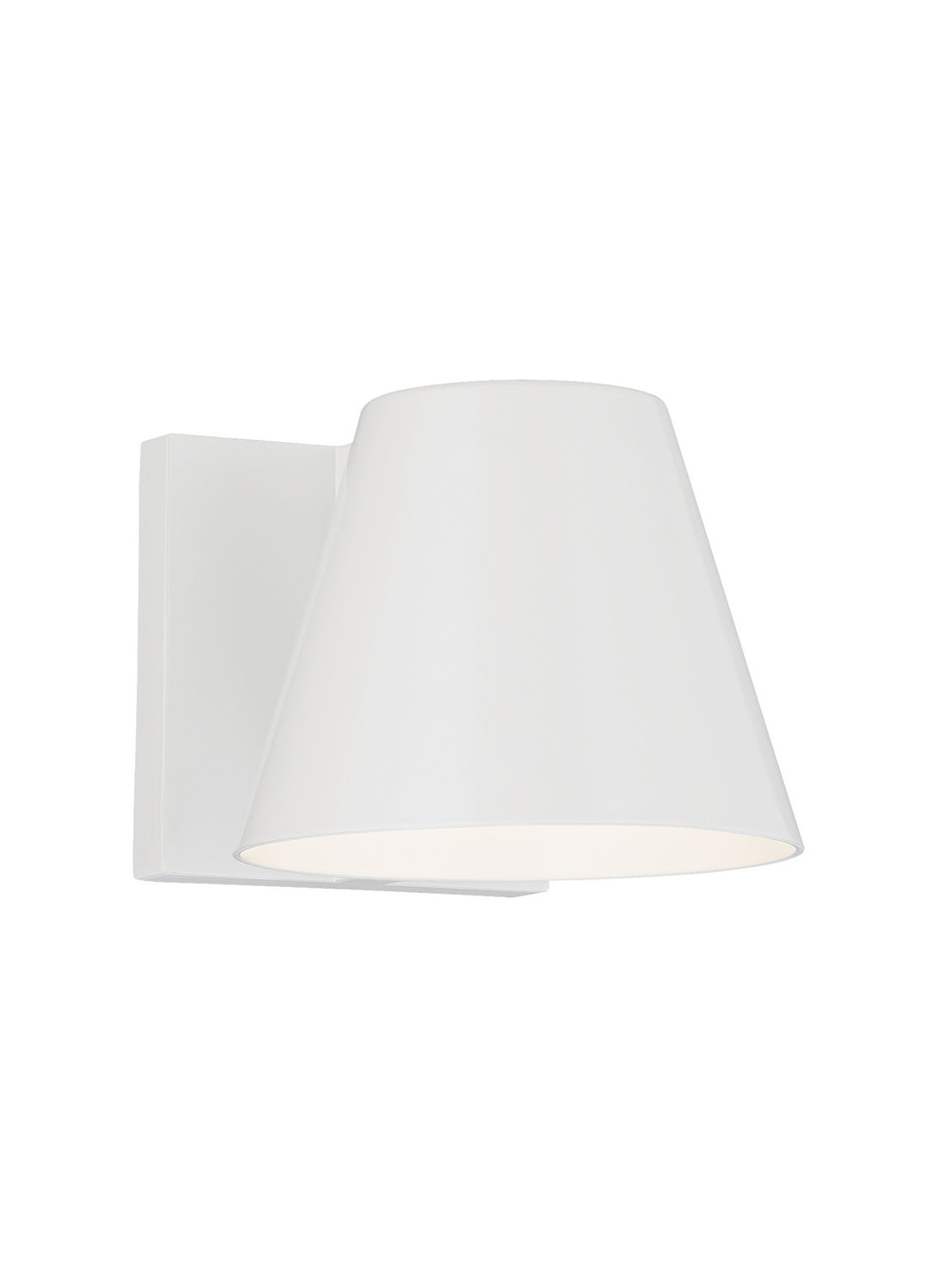 Visual Comfort Modern - 700WSBOW4W-LED830 - LED Outdoor Wall Mount - Bowman - White