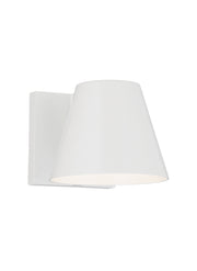 Visual Comfort Modern - 700WSBOW4W-LED830 - LED Outdoor Wall Mount - Bowman - White