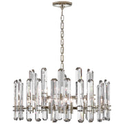 Visual Comfort Signature - ARN 5125PN-CG - 18 Light Chandelier - Bonnington - Polished Nickel