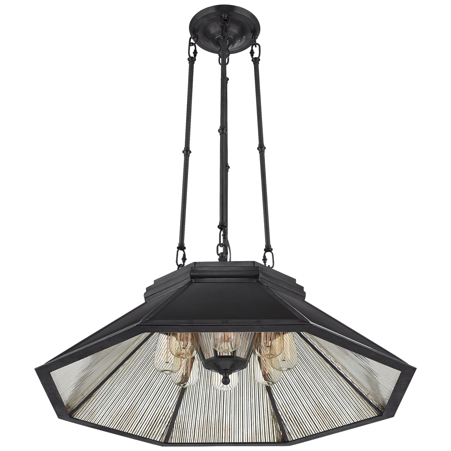 Ralph Lauren - RL 5064BZ-AM - Eight Light Chandelier - Rivington - Bronze