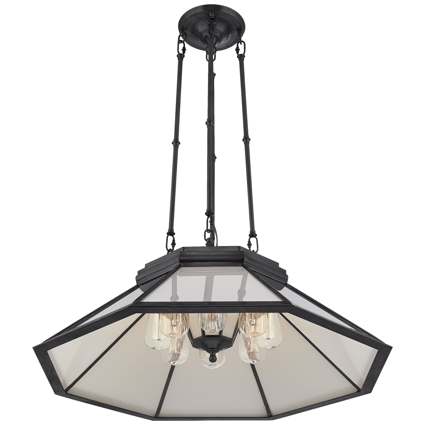 Ralph Lauren - RL 5064BZ-WG - Eight Light Chandelier - Rivington - Bronze
