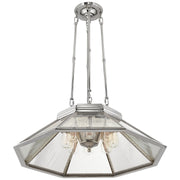Ralph Lauren - RL 5064PN-CG - Eight Light Chandelier - Rivington - Polished Nickel