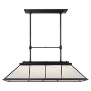 Ralph Lauren - RL 5067BZ-WG - Seven Light Billiard Chandelier - Rivington - Bronze