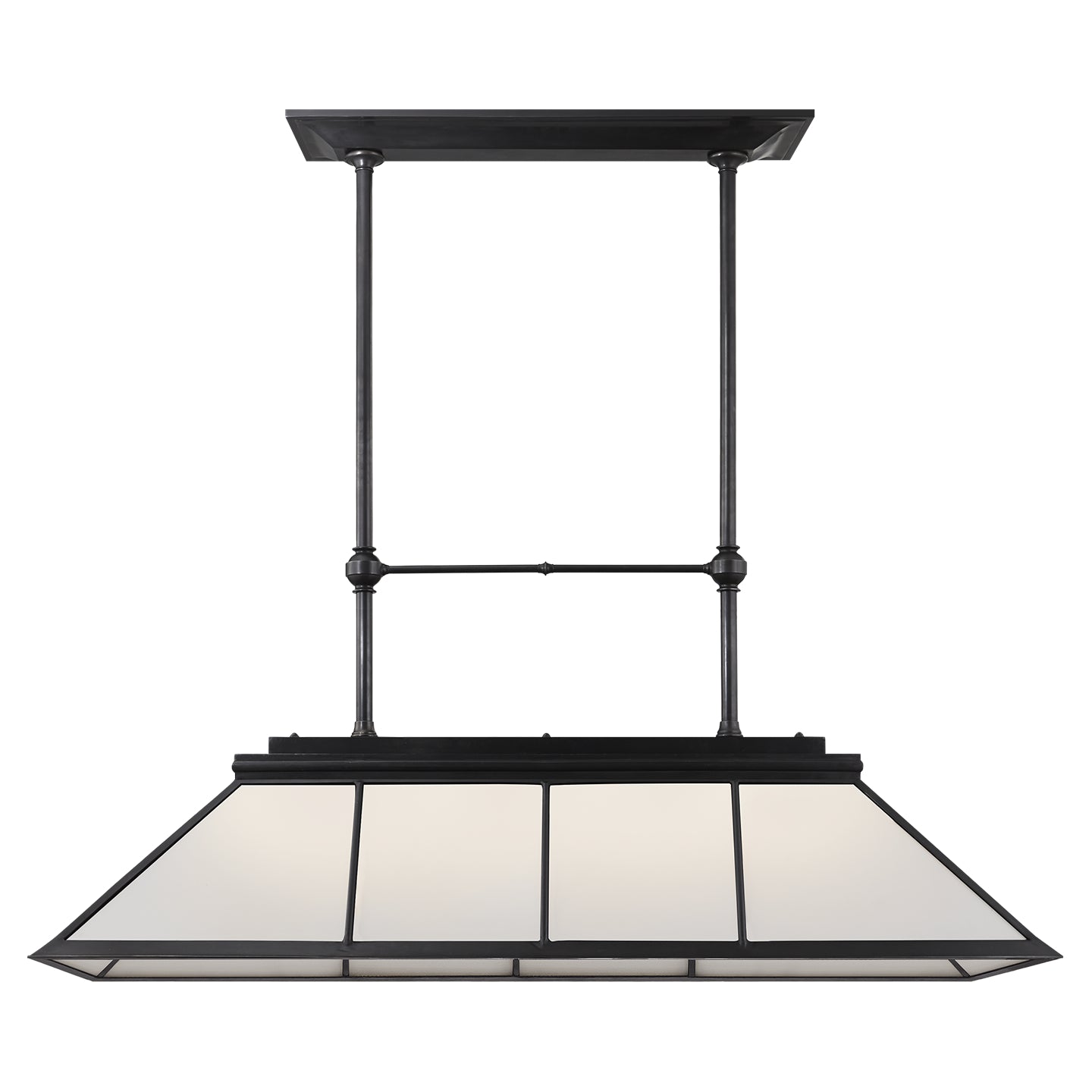 Ralph Lauren - RL 5067BZ-WG - Seven Light Billiard Chandelier - Rivington - Bronze