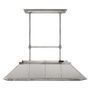 Ralph Lauren - RL 5067PN-MG - Seven Light Billiard Chandelier - Rivington - Polished Nickel