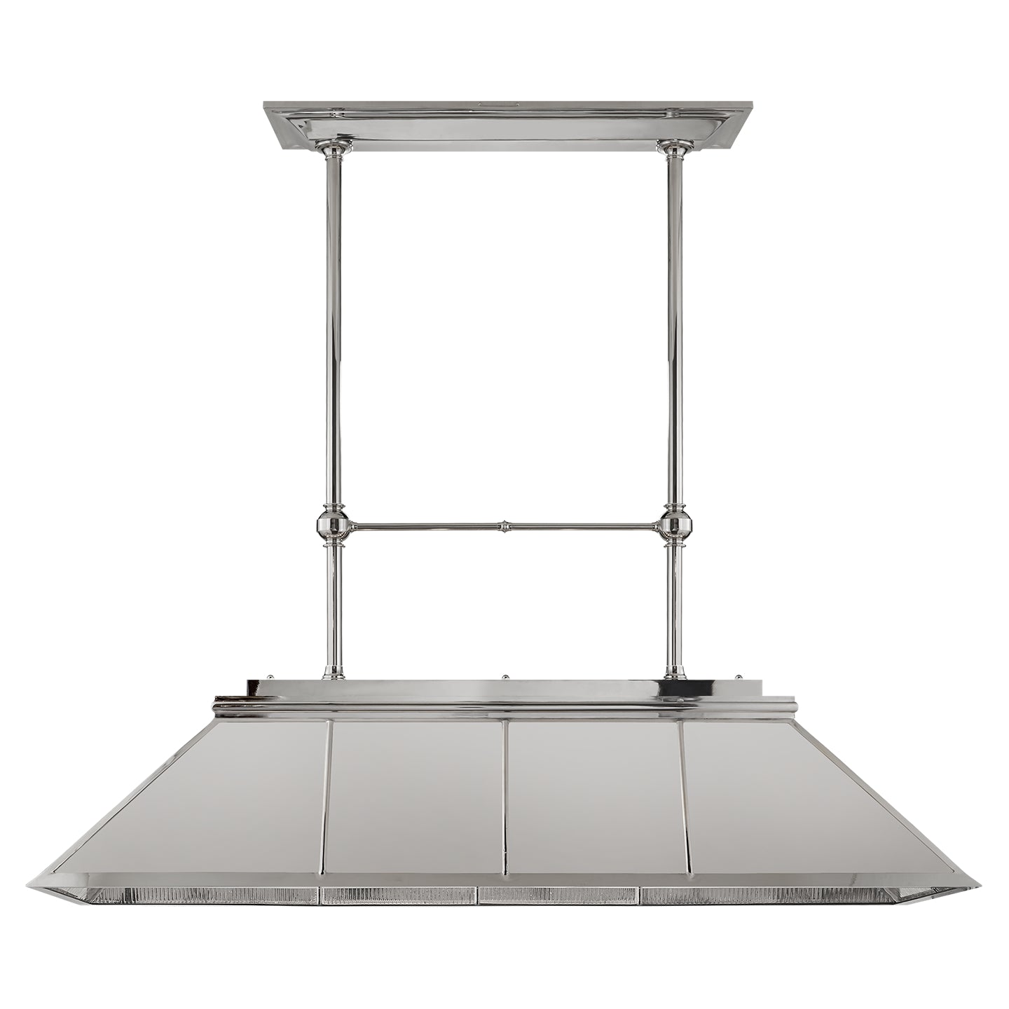 Ralph Lauren - RL 5067PN-MG - Seven Light Billiard Chandelier - Rivington - Polished Nickel