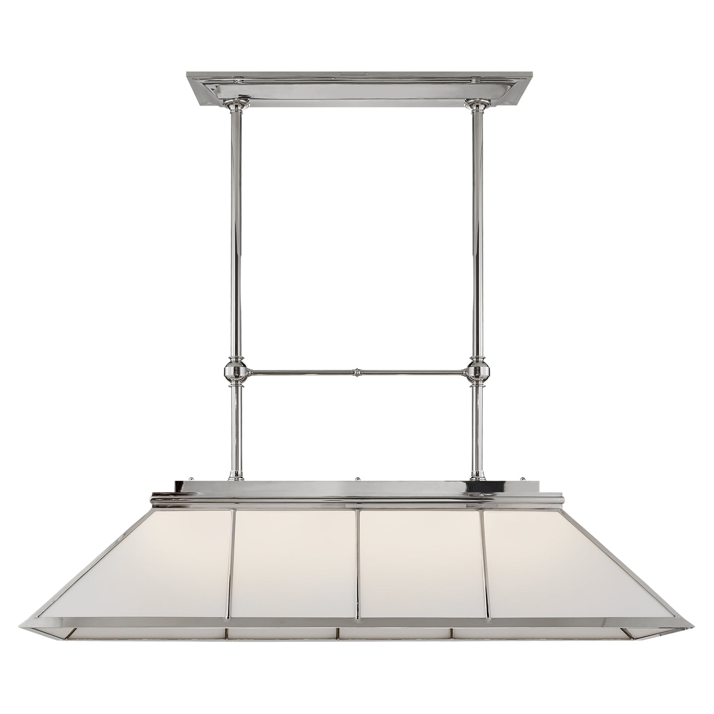 Ralph Lauren - RL 5067PN-WG - Seven Light Billiard Chandelier - Rivington - Polished Nickel