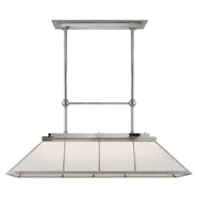 Ralph Lauren - RL 5067PN-WG - Seven Light Billiard Chandelier - Rivington - Polished Nickel