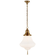 Ralph Lauren - RL 5415NB-WG - One Light Pendant - Xavier - Natural Brass