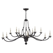 Ralph Lauren - RL 5730AI - 12 Light Chandelier - Allegra - Aged Iron