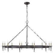 Ralph Lauren - RL 5753AI - 12 Light Chandelier - Branson - Aged Iron