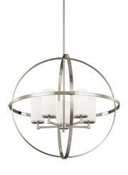 Generation Lighting - 3124605EN3-962 - Five Light Chandelier - Alturas - Brushed Nickel