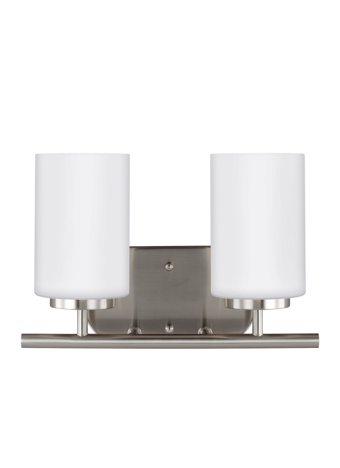 Generation Lighting - 41161-962 - Two Light Wall / Bath - Oslo - Brushed Nickel