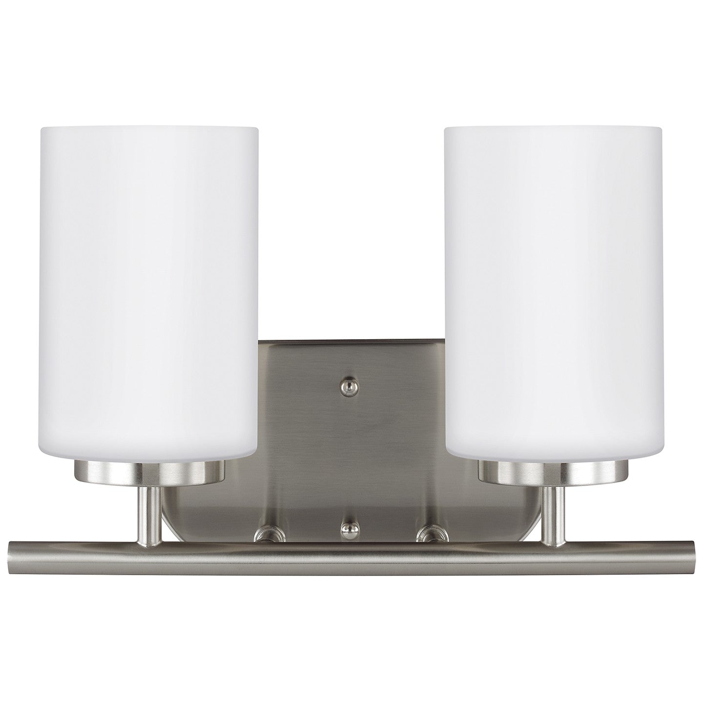 Generation Lighting - 41161EN3-962 - Two Light Wall / Bath - Oslo - Brushed Nickel
