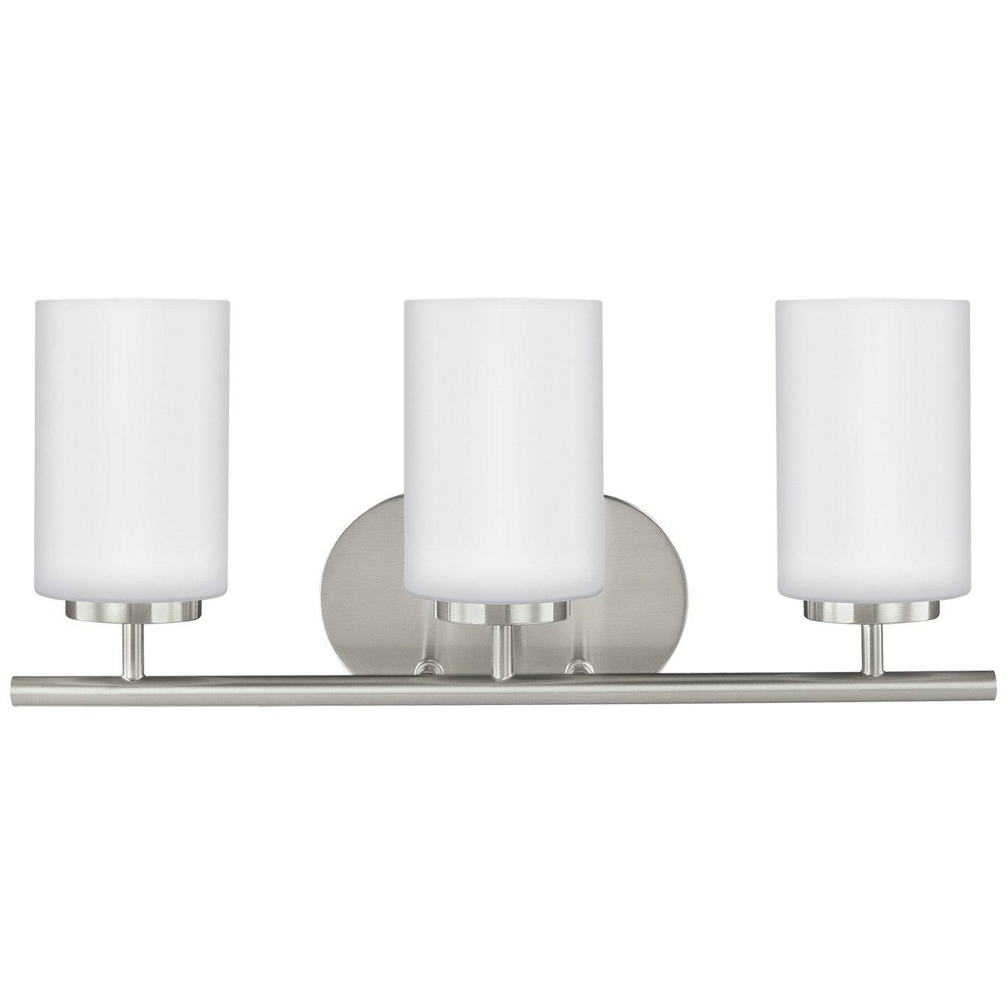 Generation Lighting - 41162-962 - Three Light Wall / Bath - Oslo - Brushed Nickel