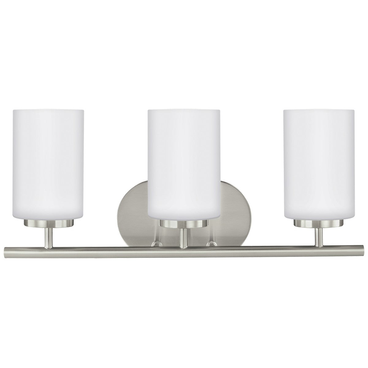 Generation Lighting - 41162EN3-962 - Three Light Wall / Bath - Oslo - Brushed Nickel