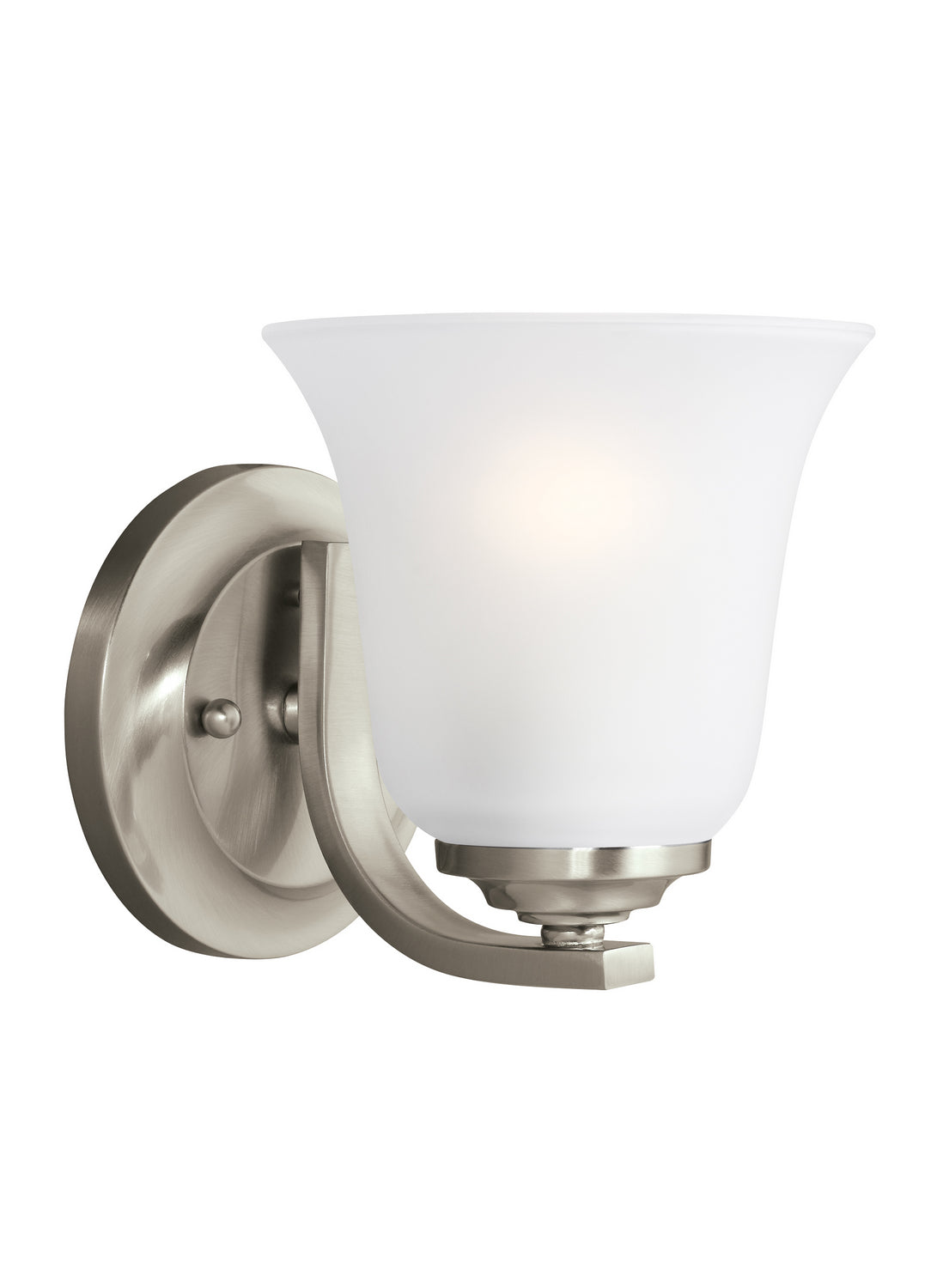 Generation Lighting - 4139001-962 - One Light Wall / Bath Sconce - Emmons - Brushed Nickel