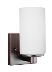 Generation Lighting - 4139101-710 - One Light Wall / Bath Sconce - Hettinger - Bronze