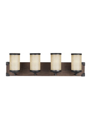 Generation Lighting - 4413304EN3-846 - Four Light Wall / Bath - Dunning - Stardust