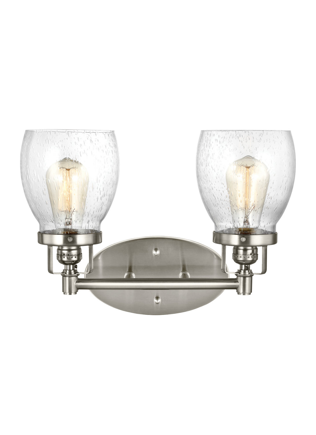 Generation Lighting - 4414502-962 - Two Light Wall / Bath - Belton - Brushed Nickel
