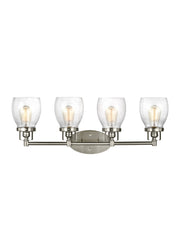 Generation Lighting - 4414504-962 - Four Light Wall / Bath - Belton - Brushed Nickel
