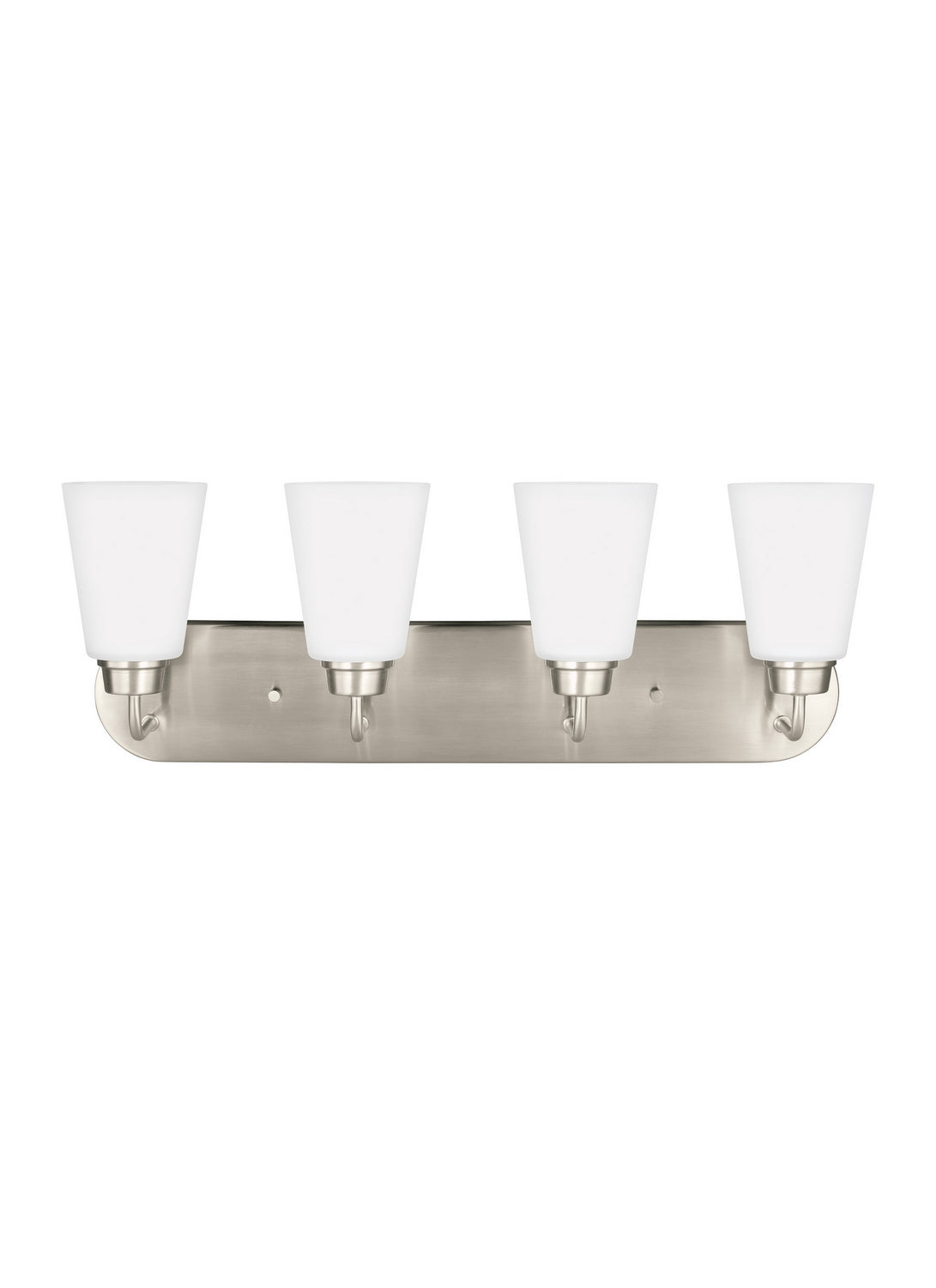 Generation Lighting - 4415204EN3-962 - Four Light Wall / Bath - Kerrville - Brushed Nickel