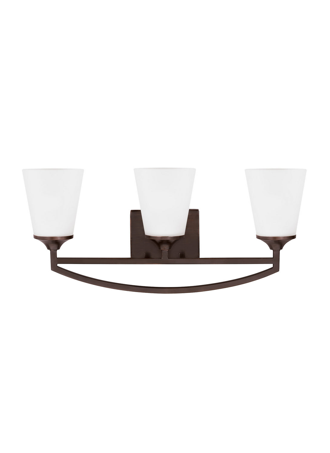 Generation Lighting - 4424503EN3-710 - Three Light Wall / Bath - Hanford - Bronze