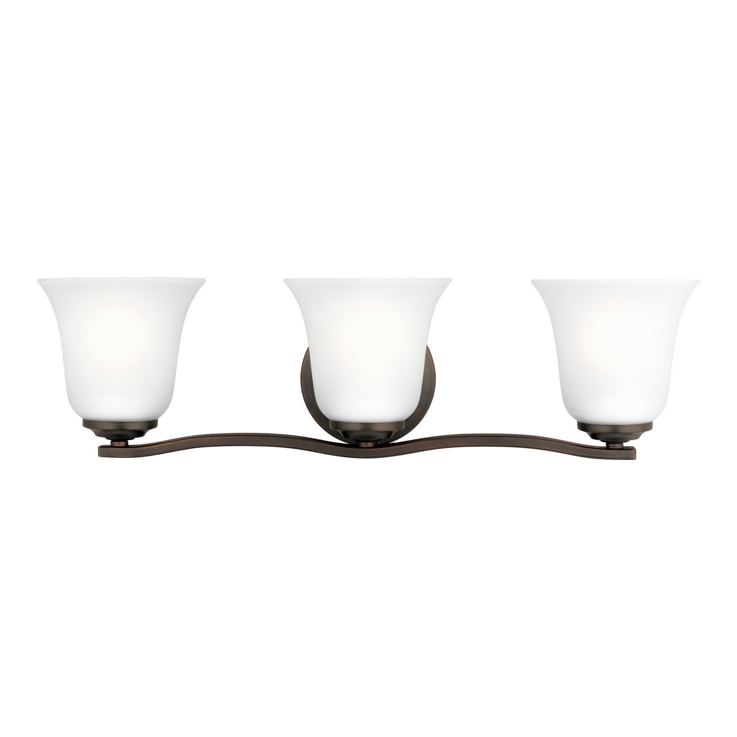 Generation Lighting - 4439003-710 - Three Light Wall / Bath - Emmons - Bronze