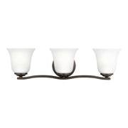 Generation Lighting - 4439003-710 - Three Light Wall / Bath - Emmons - Bronze