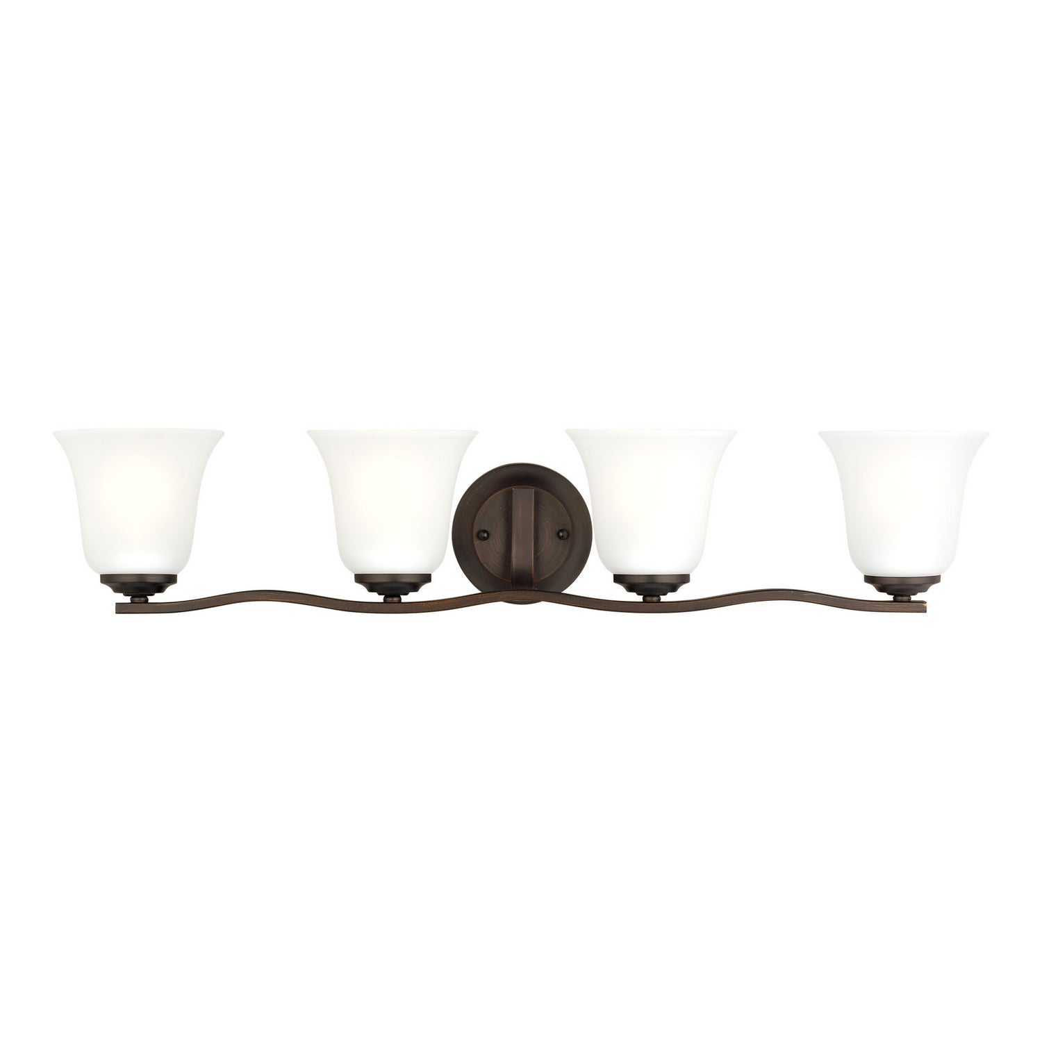 Generation Lighting - 4439004-710 - Four Light Wall/ Bath - Emmons - Bronze