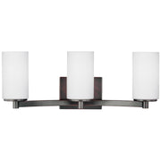 Generation Lighting - 4439103EN3-710 - Three Light Wall / Bath - Hettinger - Bronze