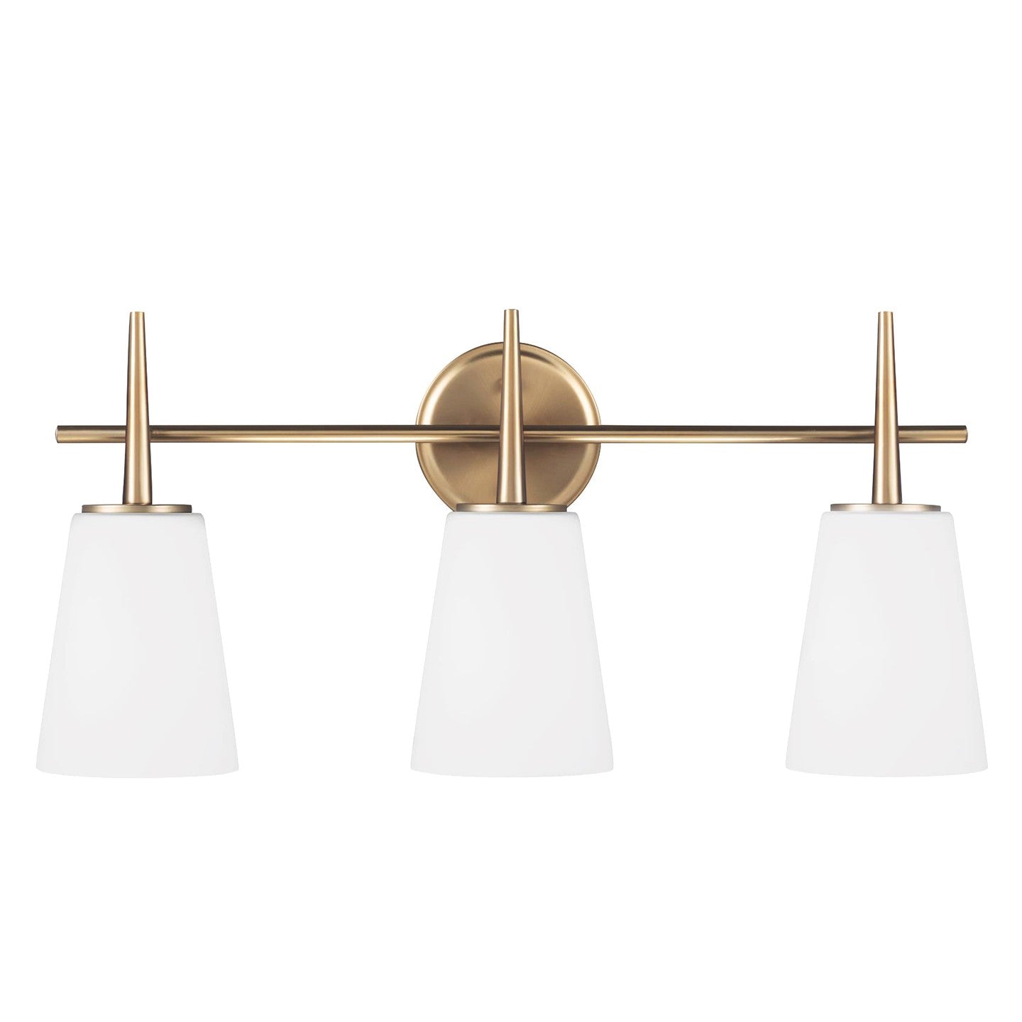 Generation Lighting - 4440403EN3-848 - Three Light Wall / Bath - Driscoll - Satin Brass
