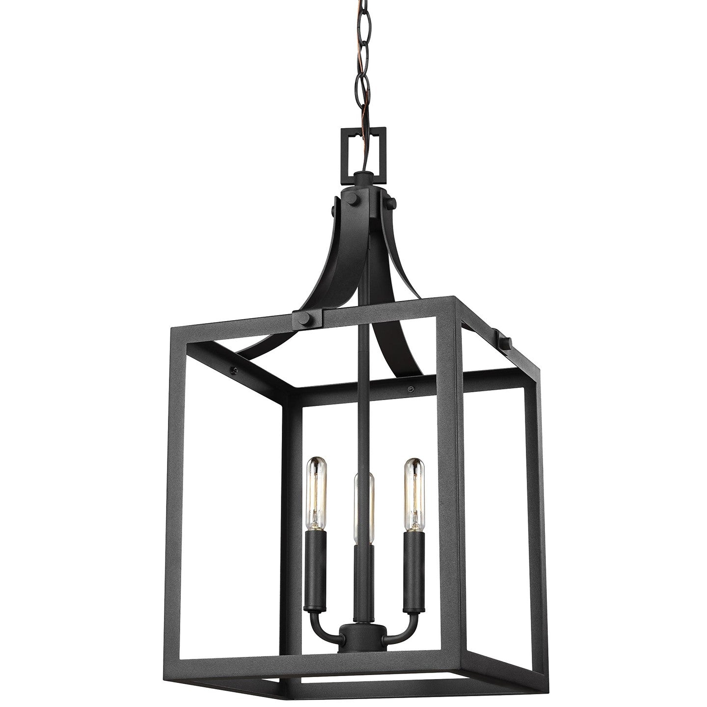 Generation Lighting - 5240603EN-12 - Three Light Hall / Foyer - Labette - Black