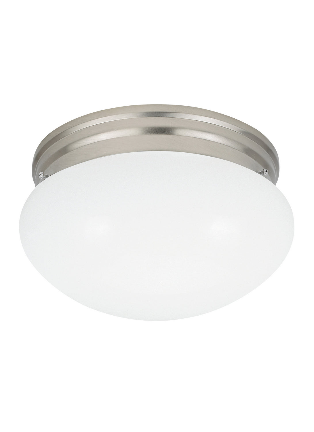 Generation Lighting - 5326EN3-962 - One Light Flush Mount - Webster - Brushed Nickel