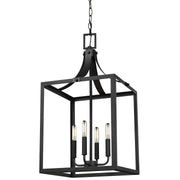 Generation Lighting - 5340604EN-12 - Four Light Hall / Foyer - Labette - Black
