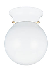 Generation Lighting - 5366EN3-15 - One Light Flush Mount - Tomkin - White