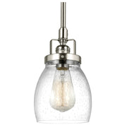 Generation Lighting - 6114501-962 - One Light Mini-Pendant - Belton - Brushed Nickel