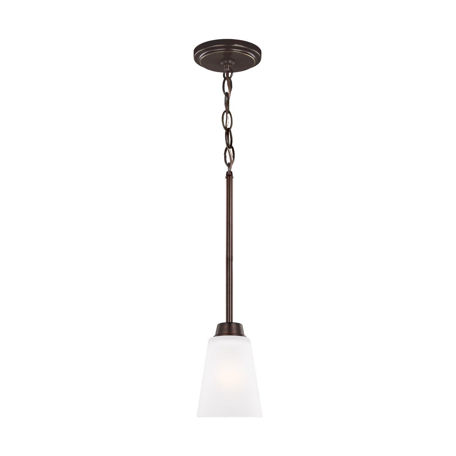 Generation Lighting - 6115201EN3-710 - One Light Mini-Pendant - Kerrville - Bronze
