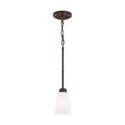 Generation Lighting - 6115201EN3-710 - One Light Mini-Pendant - Kerrville - Bronze