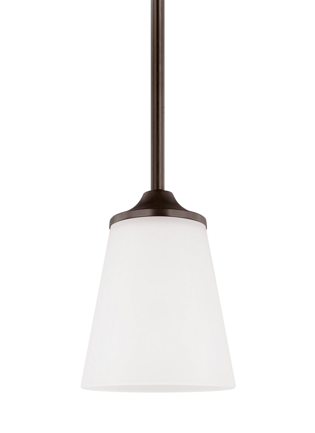 Generation Lighting - 6124501EN3-710 - One Light Mini-Pendant - Hanford - Bronze