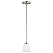 Generation Lighting - 6139001-962 - One Light Mini-Pendant - Emmons - Brushed Nickel