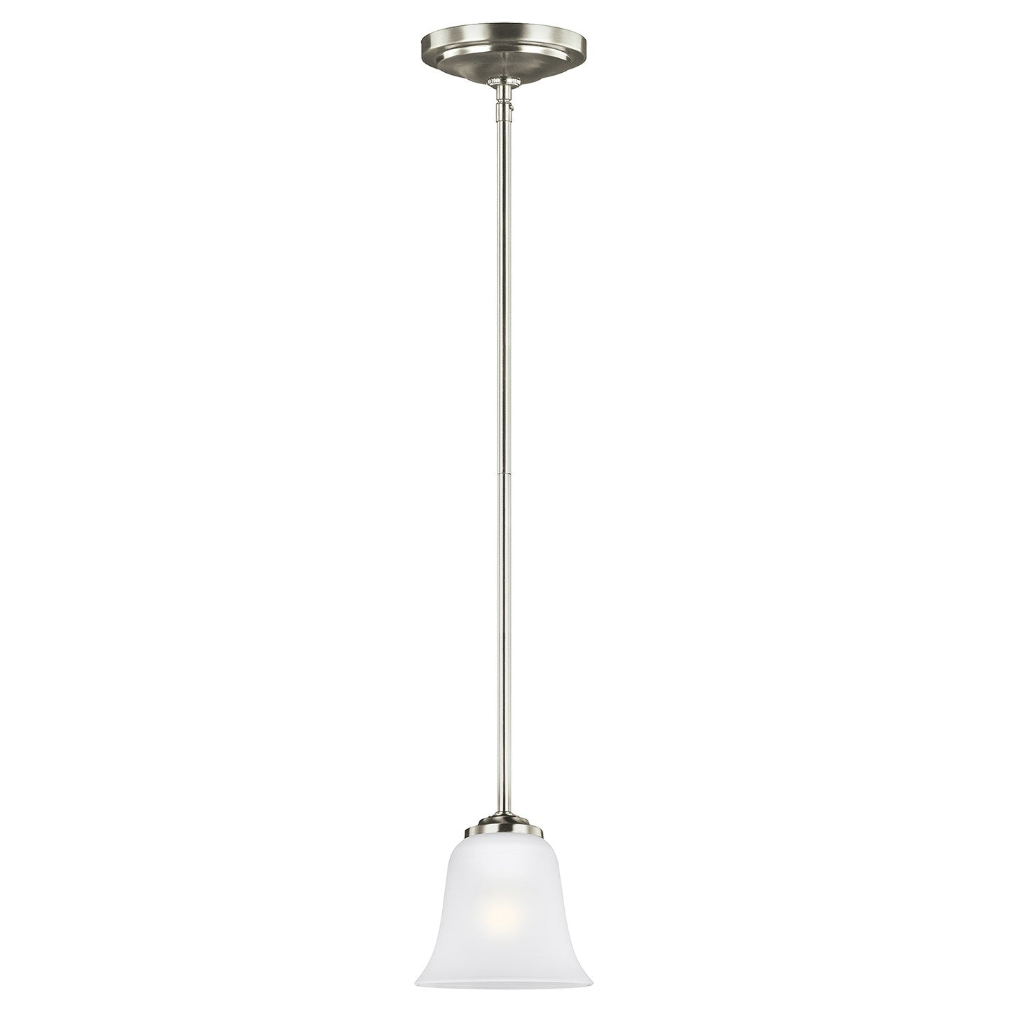 Generation Lighting - 6139001-962 - One Light Mini-Pendant - Emmons - Brushed Nickel