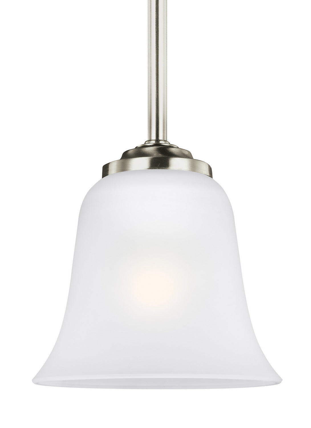 Generation Lighting - 6139001EN3-962 - One Light Mini-Pendant - Emmons - Brushed Nickel