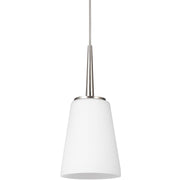 Generation Lighting - 6140401EN3-962 - One Light Mini-Pendant - Driscoll - Brushed Nickel