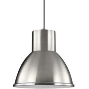Generation Lighting - 6517401EN3-962 - One Light Pendant - Division Street - Brushed Nickel