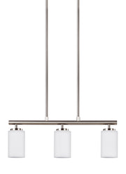 Generation Lighting - 66160-962 - Three Light Island Pendant - Oslo - Brushed Nickel